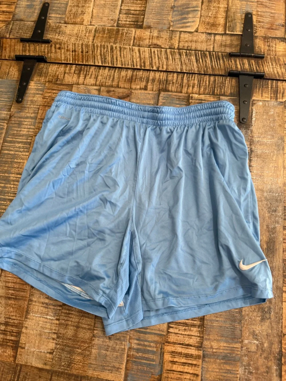 Nike Light Blue Women’s Athletic Shorts